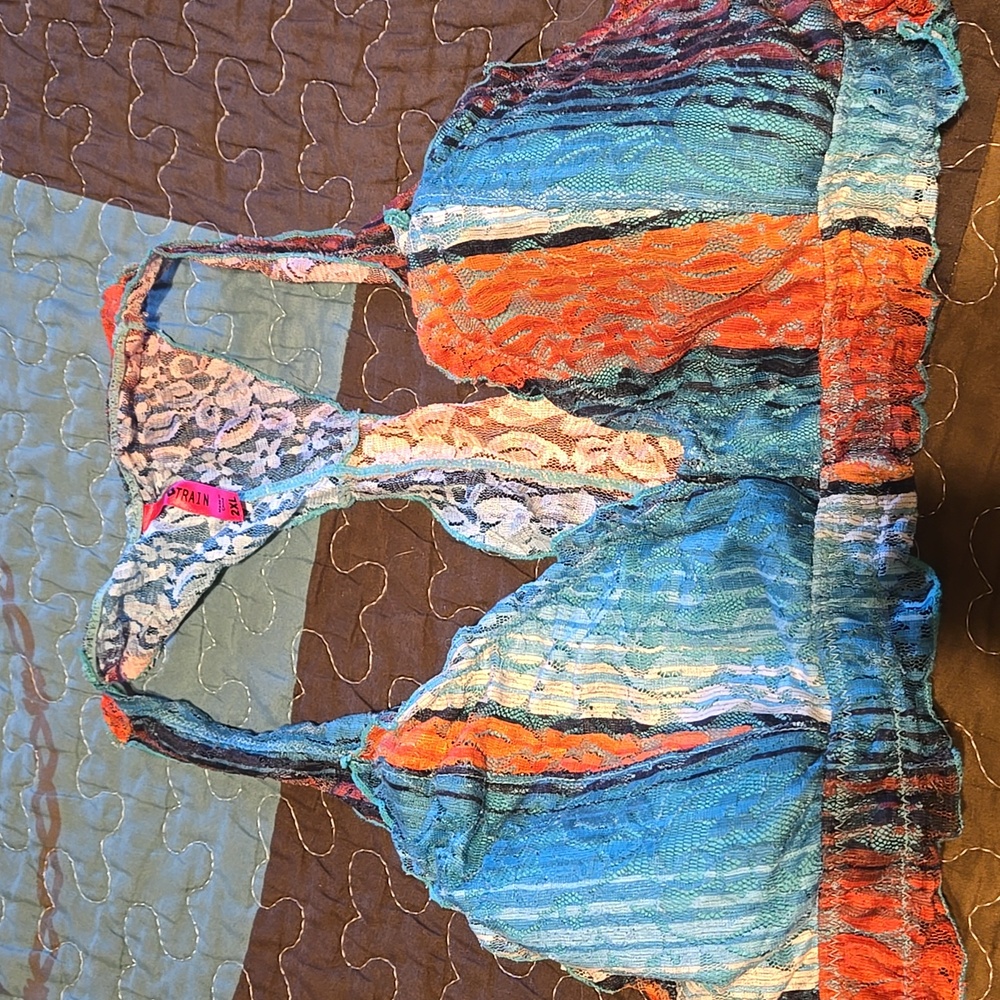 CRAZY TRAIN SERAPE/LACE BRALETTES